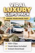 Viral Luxury Content Pack